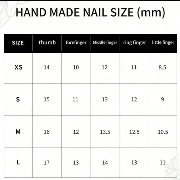 10 PC Hand Crafted Coco Christmas Marble Nails NWT